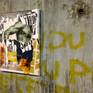 Torn posters on cavas.
Part of the PARIS series made from distressed posters collected in Paris (France)