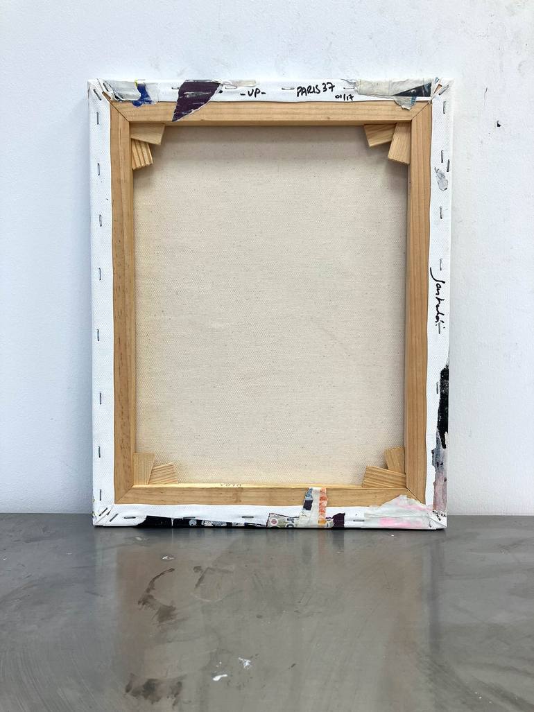 Original Abstract Expressionism Abstract Collage by Christian Gastaldi