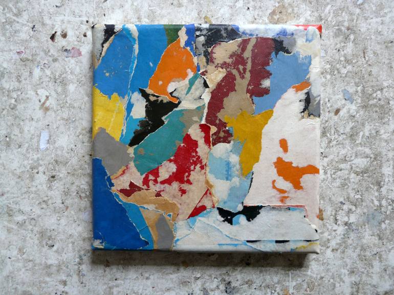 Original Abstract Collage by Christian Gastaldi