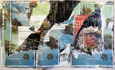 Original Pop Art Abstract Collage by Christian Gastaldi