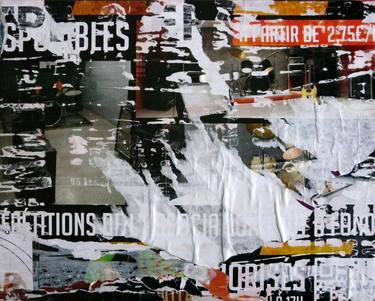 Original Abstract Collage by Christian Gastaldi