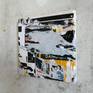 Torn posters on canvas. Part of the MPL series made from distressed posters collected in the streets of Montpellier (France)
The collected posters are further destroyed to enter into a new composition focusing on spatial rhythm.
Ready to hang (framing optional)