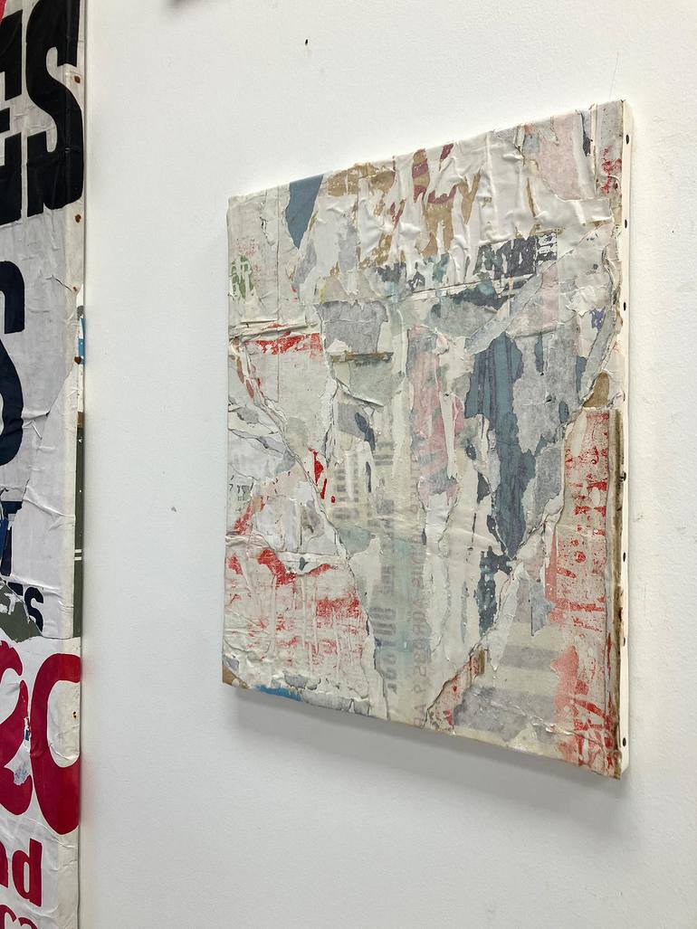 Original Minimalism Abstract Collage by Christian Gastaldi