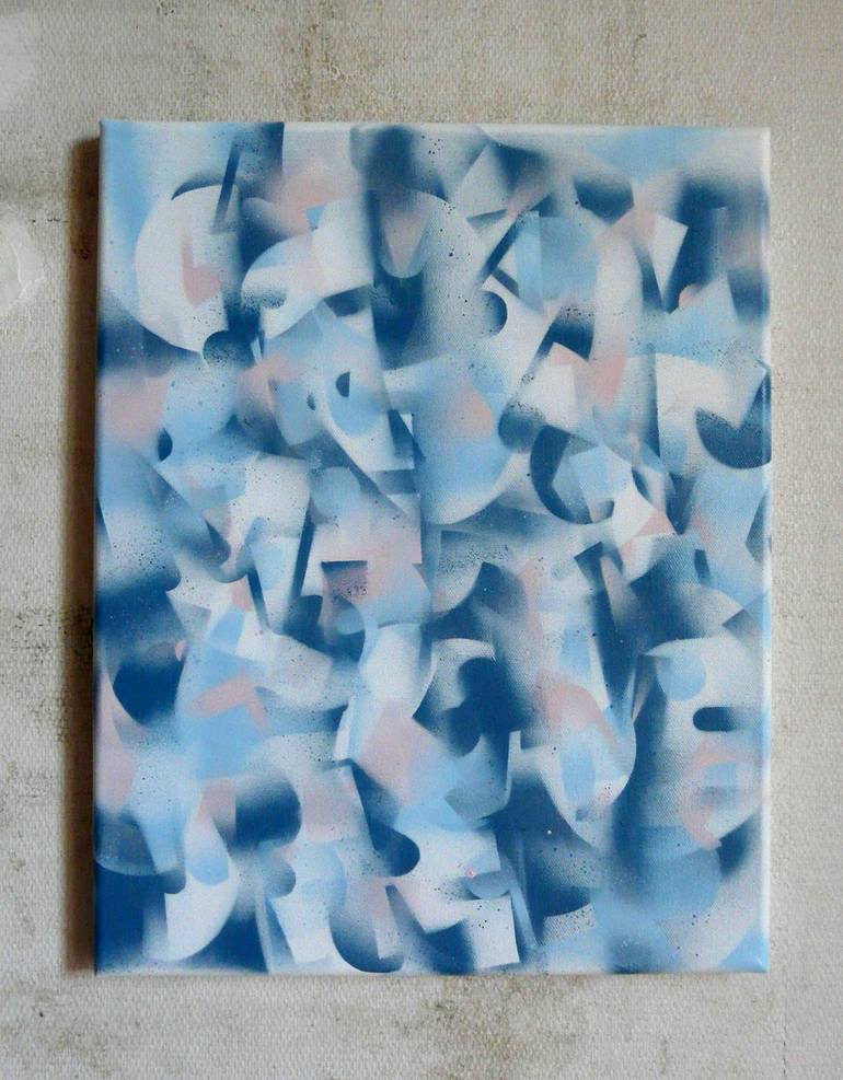 Original Abstract Expressionism Abstract Painting by Christian Gastaldi