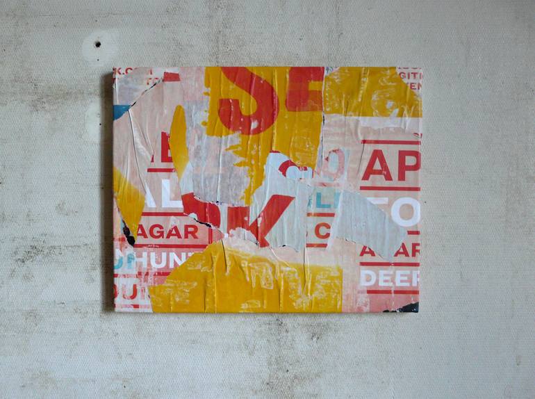 Original Abstract Collage by Christian Gastaldi