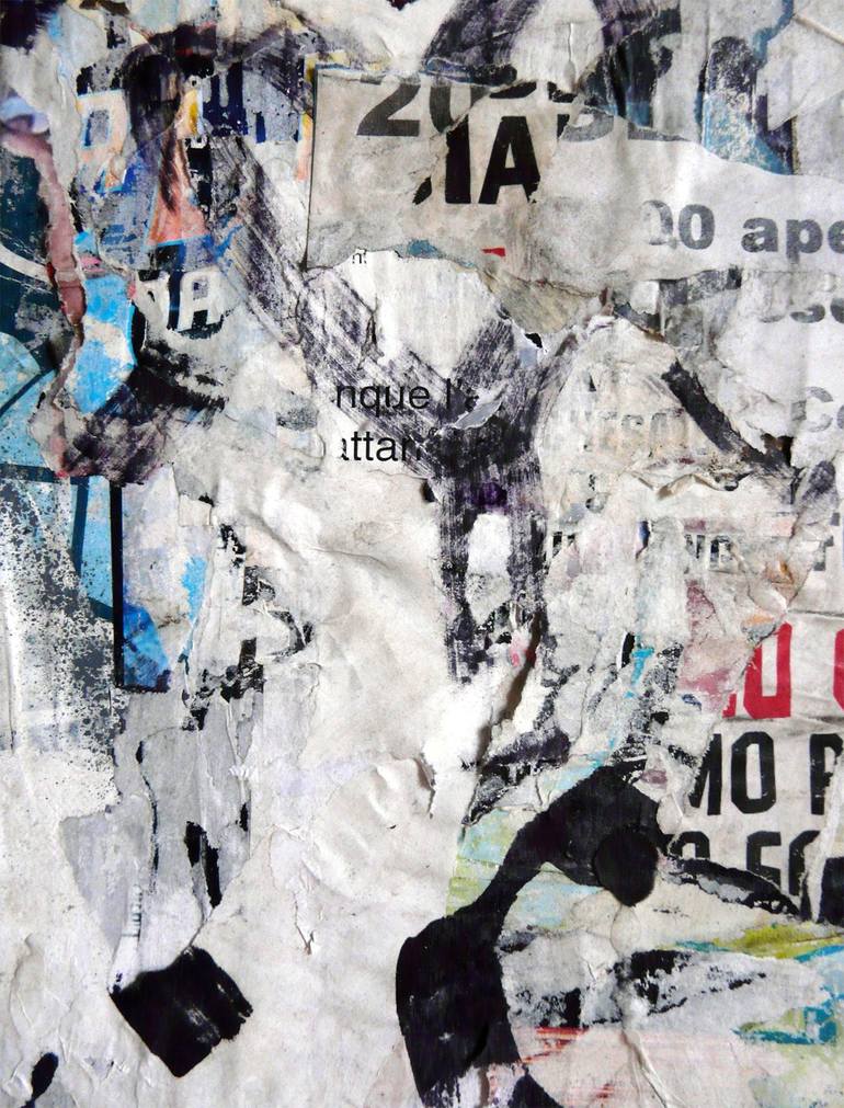 Original Abstract Collage by Christian Gastaldi