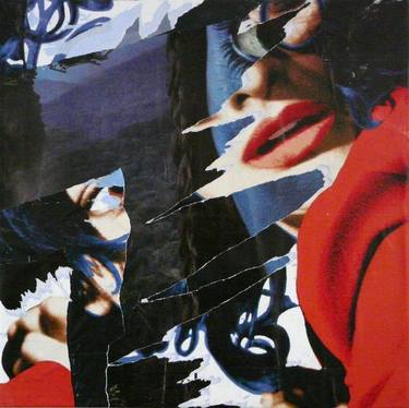 Print of Abstract Collage by Christian Gastaldi