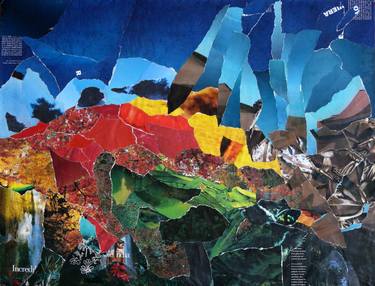 Print of Expressionism Nature Collage by Christian Gastaldi