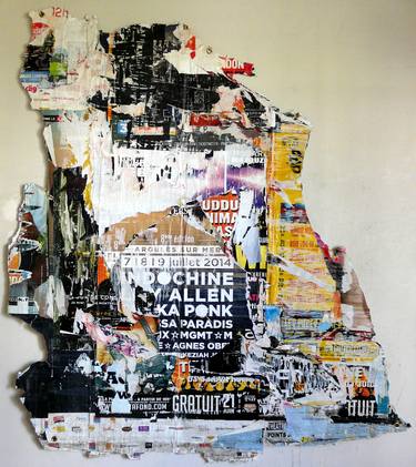 Original Abstract Collage by Christian Gastaldi