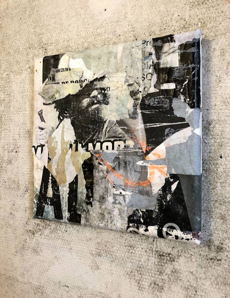 Original Abstract Collage by Christian Gastaldi