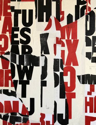 Original Typography Collage by Christian Gastaldi