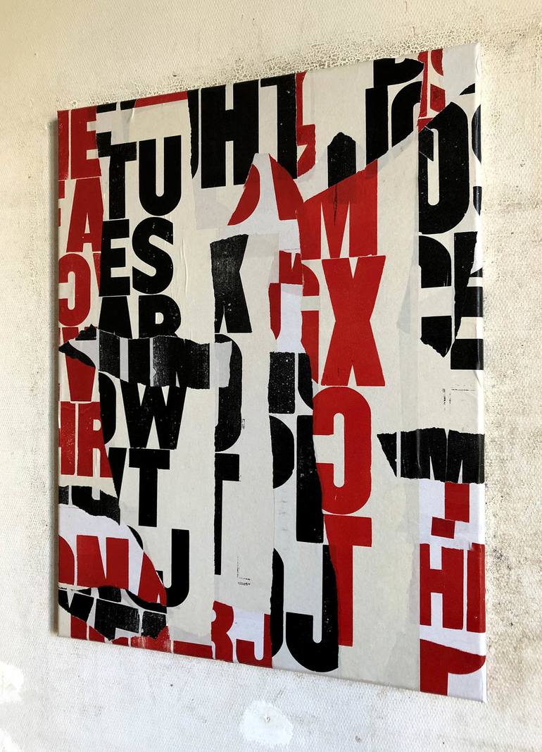 Original Typography Collage by Christian Gastaldi