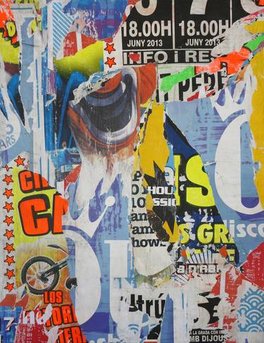 Original Abstract Collage by Christian Gastaldi