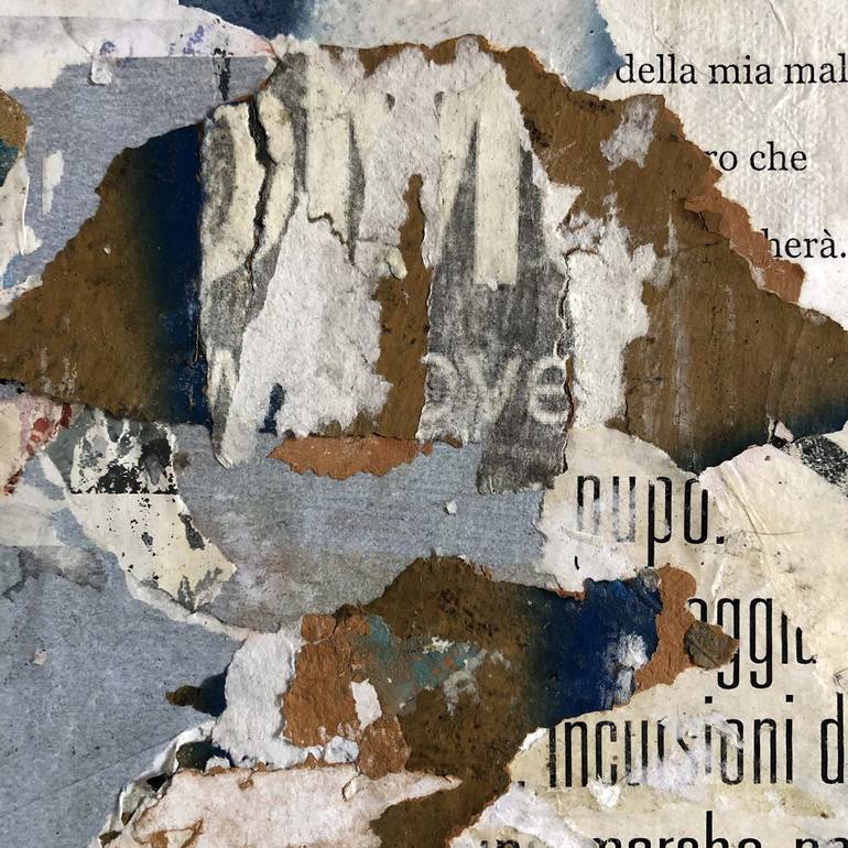 Original Abstract Collage by Christian Gastaldi