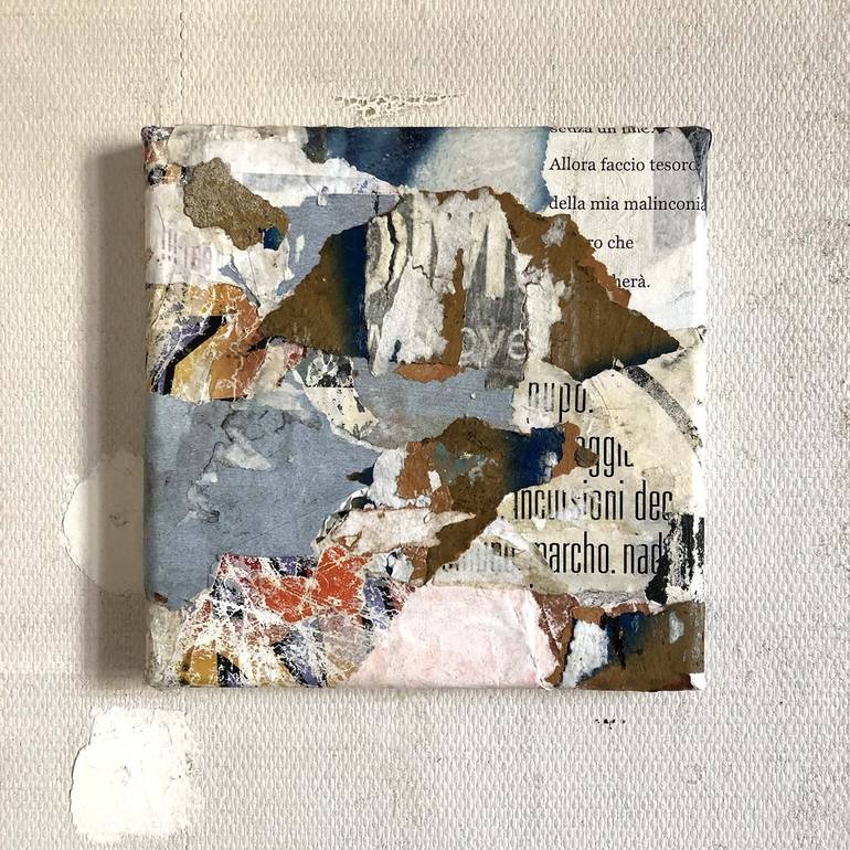 Original Abstract Collage by Christian Gastaldi