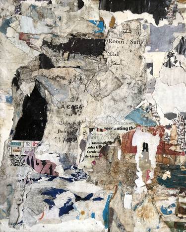 Original Abstract Collage by Christian Gastaldi