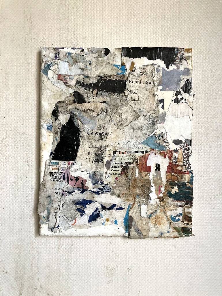 Original Abstract Collage by Christian Gastaldi