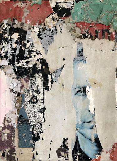 Print of Abstract Collage by Christian Gastaldi