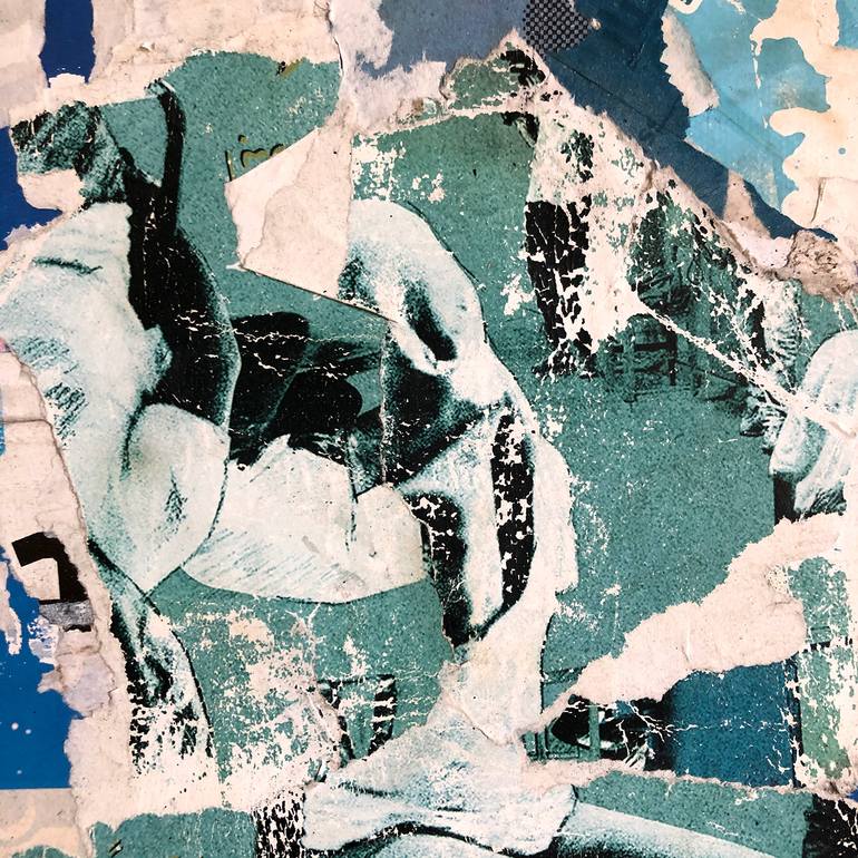 Original Street Art Abstract Collage by Christian Gastaldi