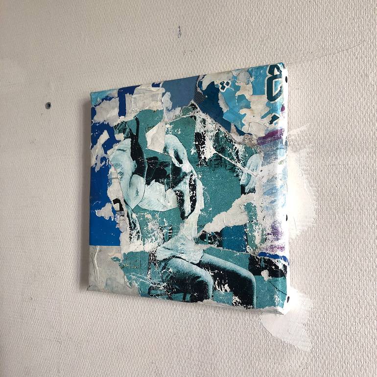 Original Street Art Abstract Collage by Christian Gastaldi