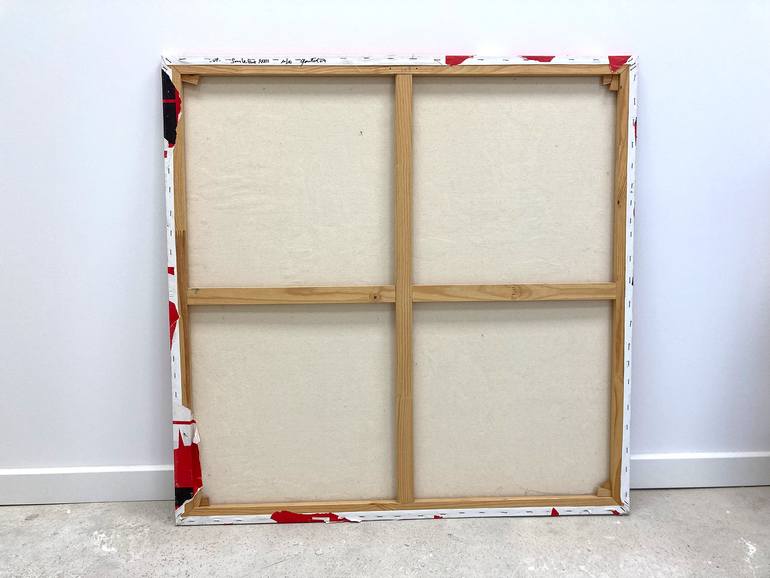 Original Abstract Expressionism Abstract Collage by Christian Gastaldi