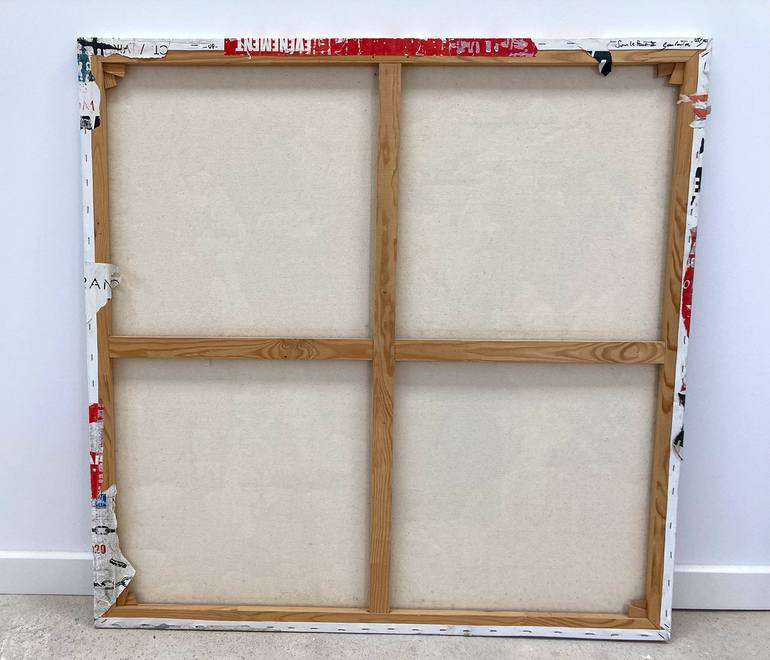 Original Modernism Abstract Collage by Christian Gastaldi