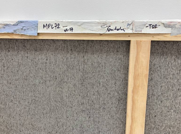 Original Abstract Expressionism Abstract Collage by Christian Gastaldi