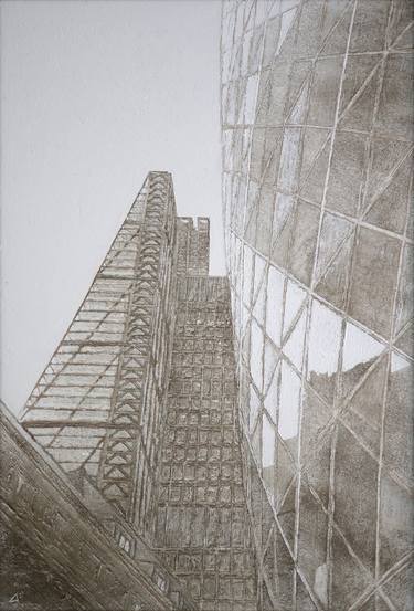 Original Architecture Paintings by Andy Finlay