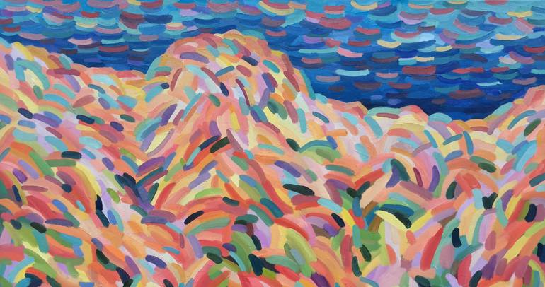 Original Modernism Landscape Painting by Duncan Whiteman