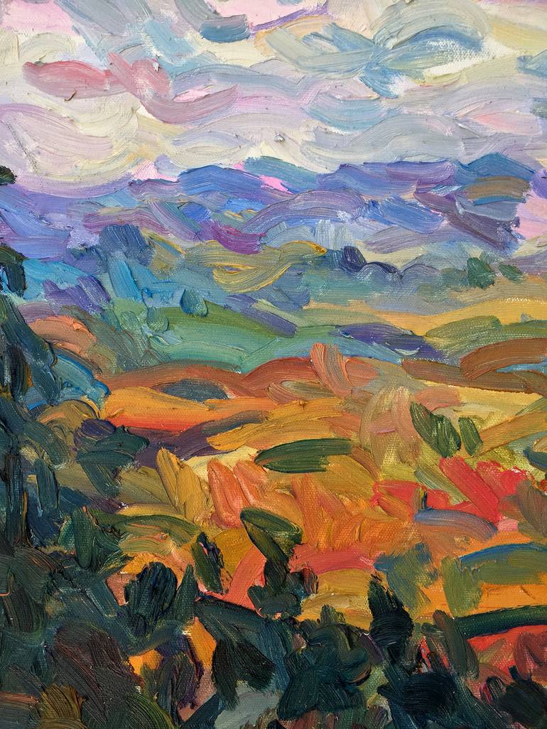Original Expressionist Landscape Painting by Duncan Whiteman