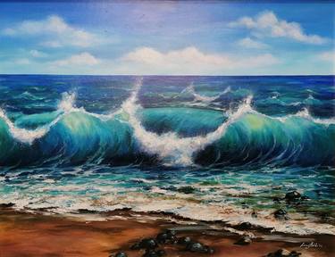 Original Realism Seascape Paintings by Lana Arkhi