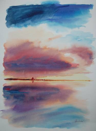 Original Expressionism Seascape Paintings by David Wilcox