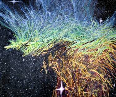 Original Fine Art Outer Space Paintings by Simon Parry