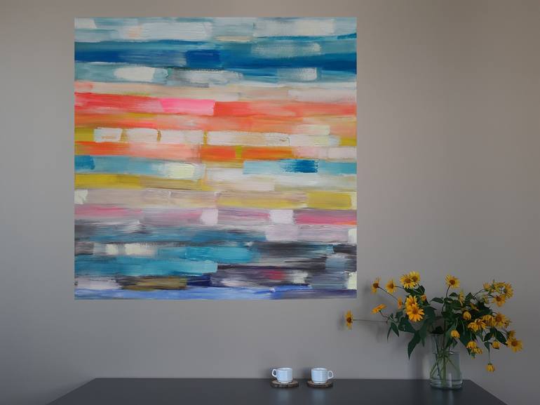 Original Abstract Painting by Painter Coded