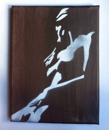 Original Nude Paintings by Stencil Mistercopyart
