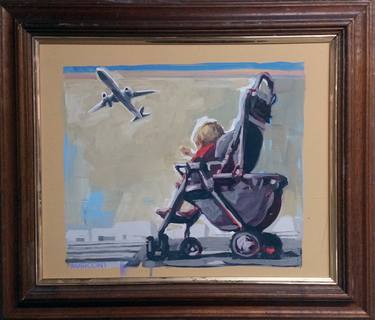 Print of Airplane Paintings by Jeff McCreight