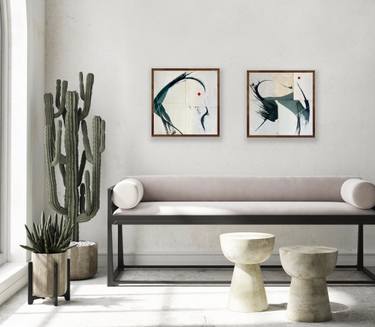 Original Contemporary Abstract Painting by Jane Skingley