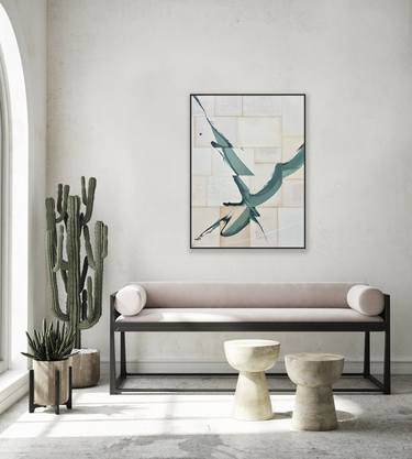 Original Contemporary Abstract Painting by Jane Skingley