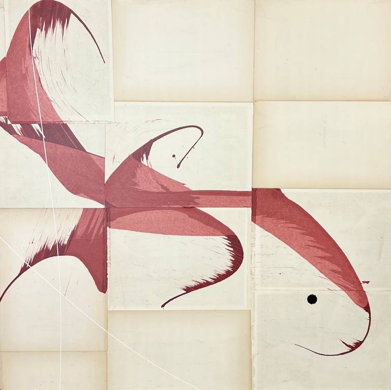 Original Contemporary Abstract Painting by Jane Skingley