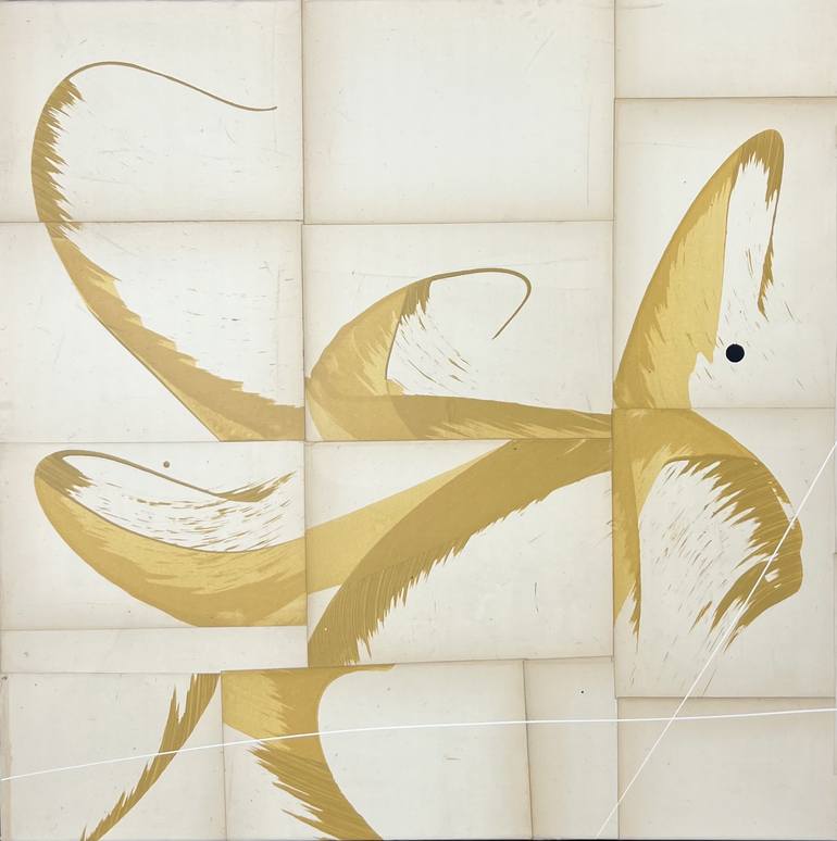 Original Contemporary Abstract Painting by Jane Skingley