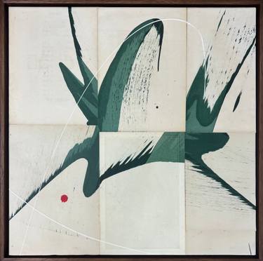 Original Contemporary Abstract Painting by Jane Skingley