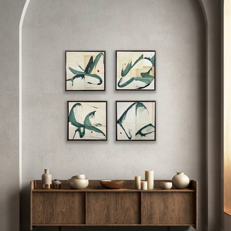 Original Contemporary Abstract Painting by Jane Skingley