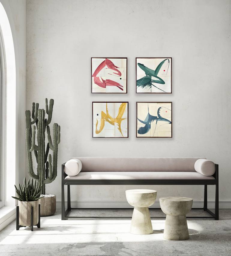 Original Contemporary Abstract Painting by Jane Skingley