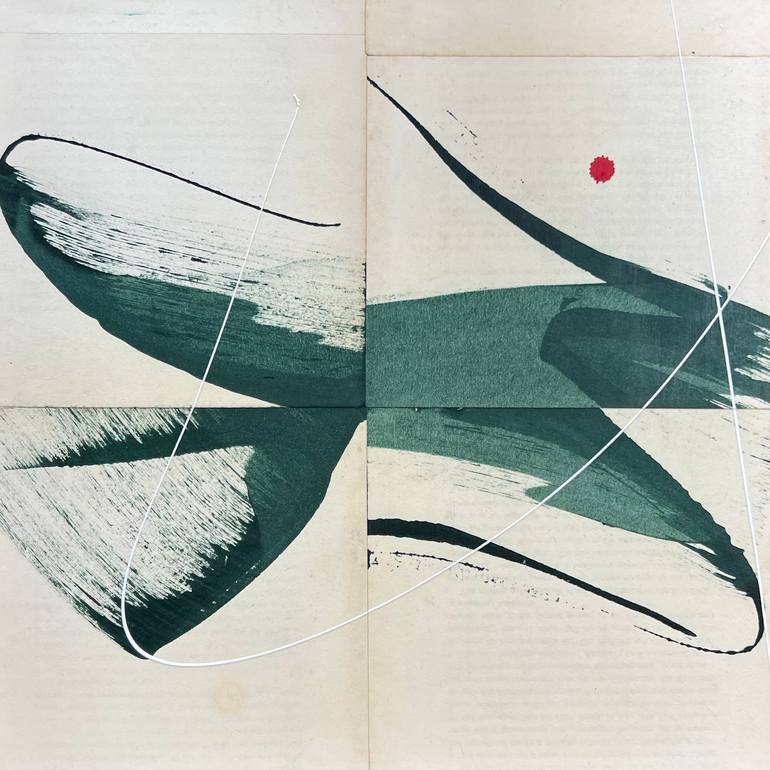 Original Contemporary Abstract Painting by Jane Skingley