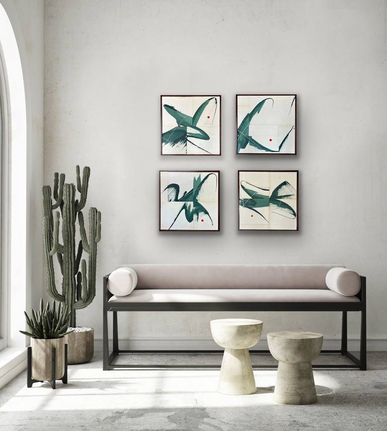 Original Contemporary Abstract Painting by Jane Skingley