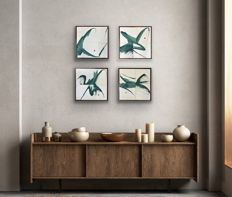 Original Contemporary Abstract Painting by Jane Skingley