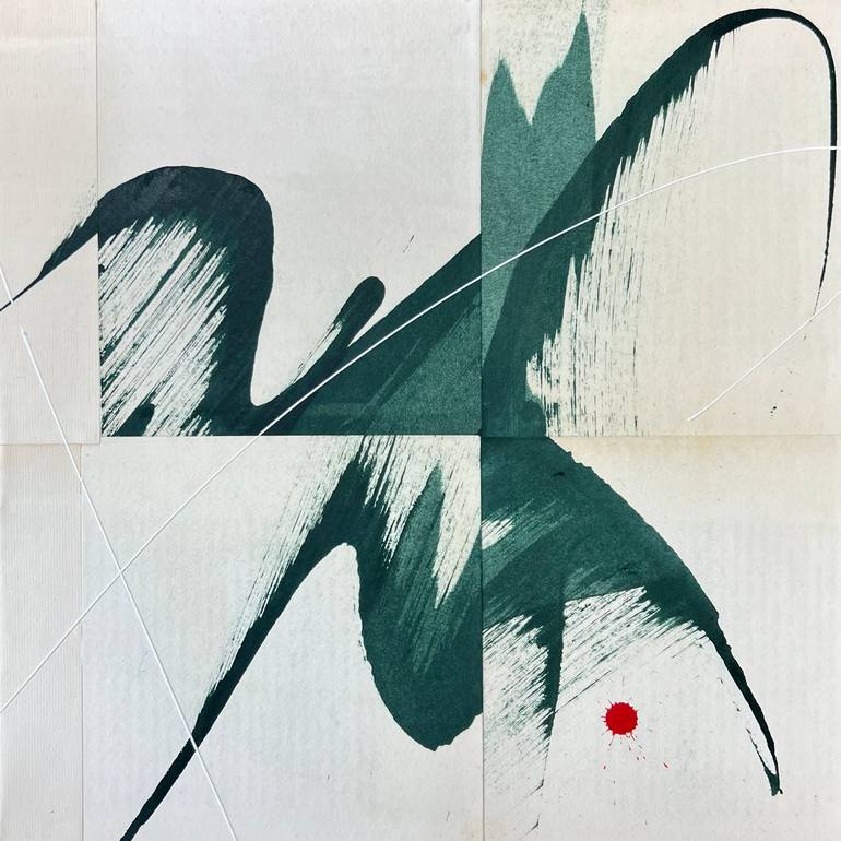 Original Contemporary Abstract Painting by Jane Skingley