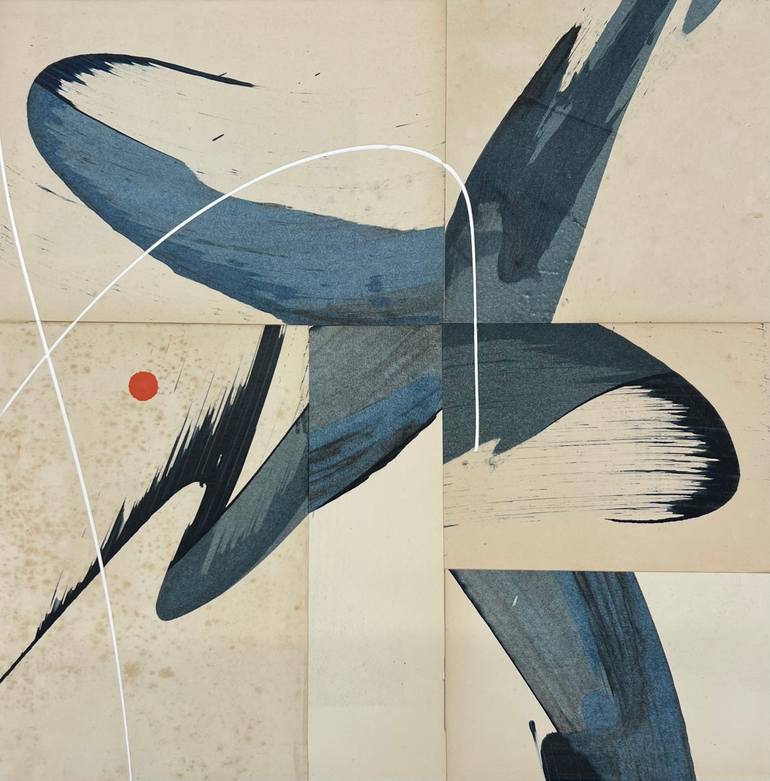 Original Contemporary Abstract Painting by Jane Skingley
