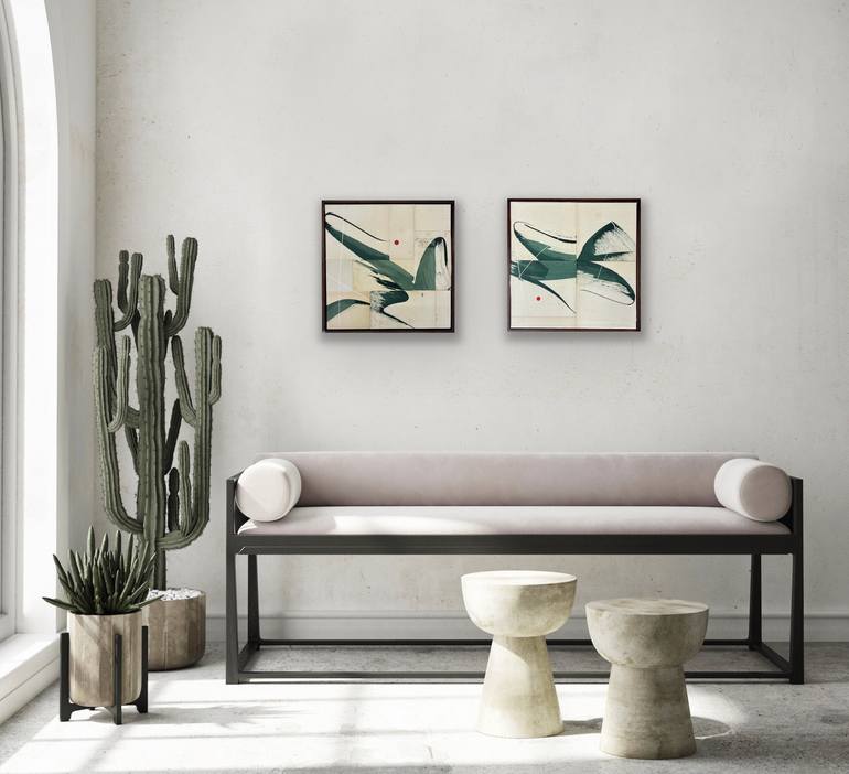 Original Contemporary Abstract Painting by Jane Skingley