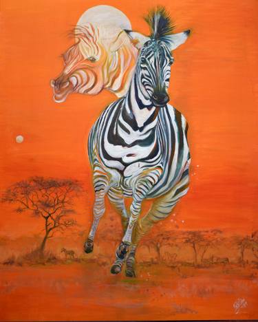 Print of Fine Art Animal Paintings by Niketa Fazal